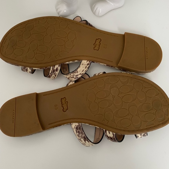 Coach Kennedy Sandals size 8.5 - Picture 5 of 5